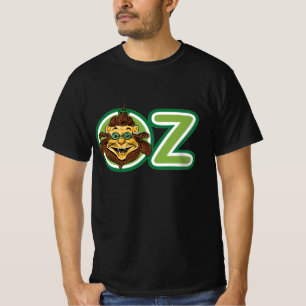 Klassieke Wizard of Oz, Leeuw in de Letter O T-shirt