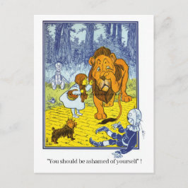 Klassieke Wizard of Oz-personages Briefkaart