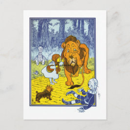 Klassieke Wizard of Oz-personages Briefkaart