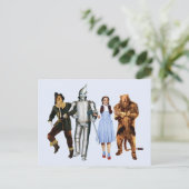 Klassieke Wizard of Oz-personages Briefkaart (Staand voorkant)