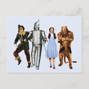 Klassieke Wizard of Oz-personages Briefkaart