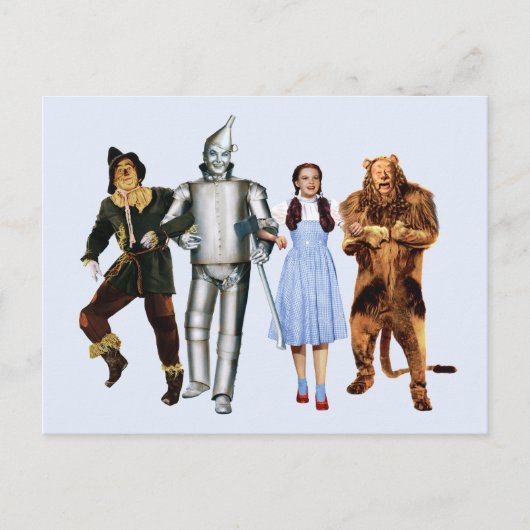 Klassieke Wizard of Oz-personages Briefkaart (Voorkant)