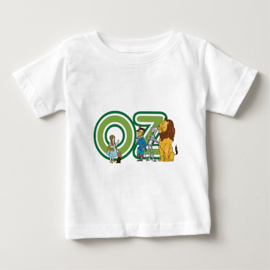Klassieke Wizard of Oz-personages en tekstletters (Voorkant)