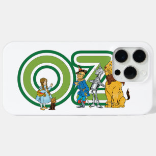 Klassieke Wizard of Oz-personages en tekstletters iPhone 15 Pro Max Hoesje