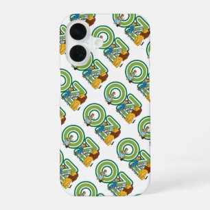 Klassieke Wizard of Oz-personages en tekstletters iPhone 16 Hoesje