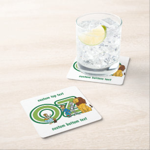 Klassieke Wizard of Oz-personages en tekstletters Kartonnen Onderzetters