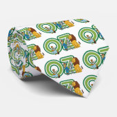 Klassieke Wizard of Oz-personages en tekstletters Stropdas (Opgerold)