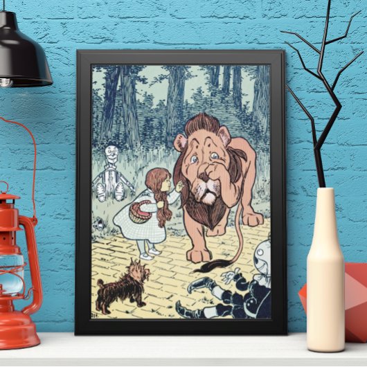 Klassieke Wizard of Oz-personages, Gele Bakstenen Poster
