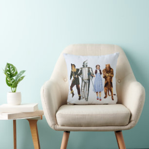 Klassieke Wizard of Oz-personages Kussen