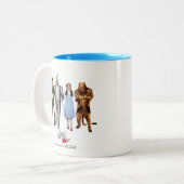 Klassieke Wizard of Oz-personages Tweekleurige Koffiemok (Voorkant links)