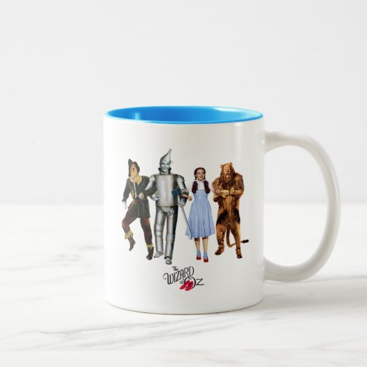 Klassieke Wizard of Oz-personages Tweekleurige Koffiemok (Rechts)