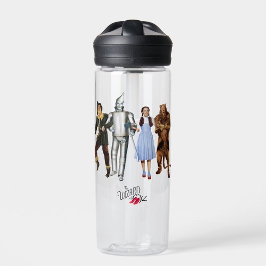 Klassieke Wizard of Oz-personages waterfles (Voorkant)