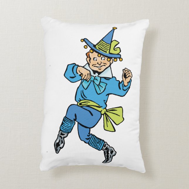 Klassieke Wizard of Oz, Schattige Dansende Jongen  Accent Kussen (Achterkant (Verticaal))