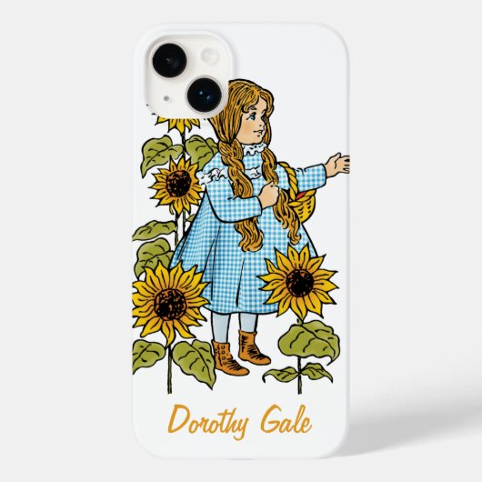 Klassieke Wizard of Oz-sprookje Dorothy Zonnebloem Case-Mate iPhone Case (Achterkant)