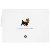 Klassieke Wizard of Oz, Toto de Cute Puppy-hond (Achterkant Horizontaal)