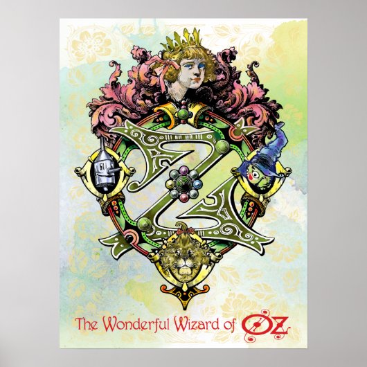Klassieke wizard van het Oz Royalty-Poster Poster (Voorkant)