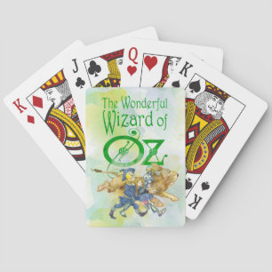 Klassieke wizard van Oz-afspeelkaarten Pokerkaarten