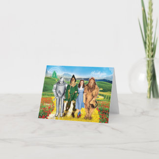 Klassieke wizard van Oz™ | BABY SHOWER Bedankkaart