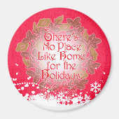 KLASSIEKE WIZARD VAN OZ CHRISTMAS MAGNET (Voorkant)