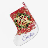 KLASSIEKE WIZARD VAN OZ CHRISTMAS STOCKING GROTE KERSTSOK (Achterkant (Hangend))