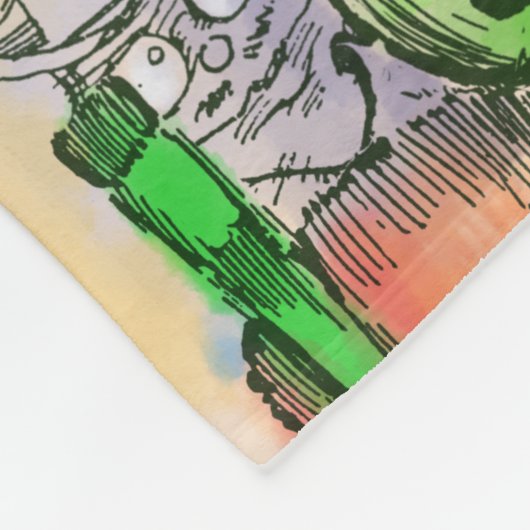 KLASSIEKE WIZARD VAN OZ FLEECE BLANKET (Hoek)