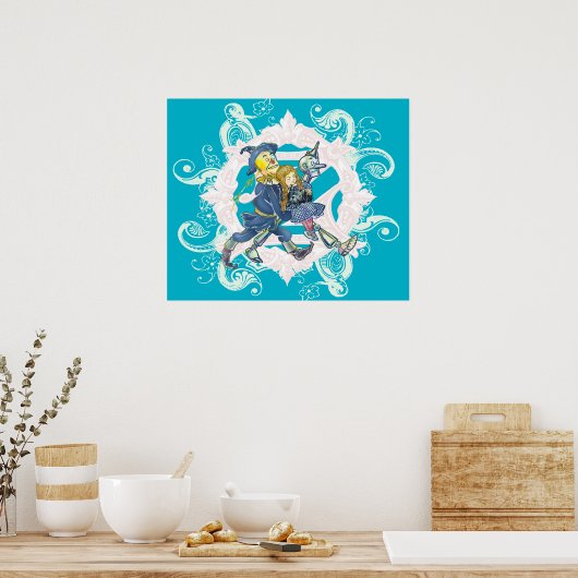 Klassieke wizard van Oz-poster Poster (Keuken)