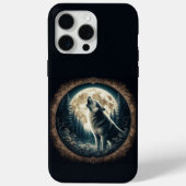 Klassieke,  wolf & moon Case-Mate iPhone case (Achterkant)