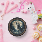 Klassieke,  wolf & moon papieren kommen (Feest)