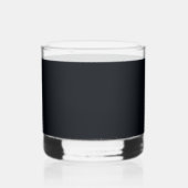 Klassieke,  wolf & moon whisky glas (Voorkant)