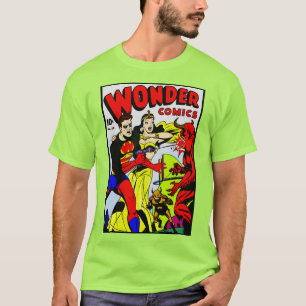 Klassieke Wonder Comics T-Shirt