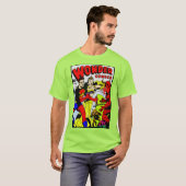 Klassieke Wonder Comics T-Shirt (Voorkant volledig)