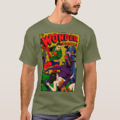 Klassieke Wonder Comics T-Shirt uit 1940 (Voorkant)