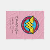 Klassieke Wonder Woman | Nieuwe babygeboortelastje Fleece Deken (Voorkant (Horizontaal))