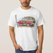 Klassieke Woody, Oude School: Pacific Love T-shirt (Voorkant)