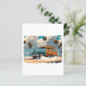 Klassieke Woody Wagon (Staand voorkant)