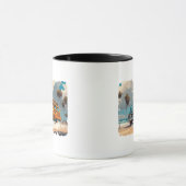 Klassieke Woody Wagon Mok (Midden)