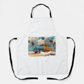 Klassieke Woody Wagon Schort (Voorkant)