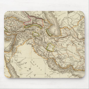 Klassieke World Eastern Hemisphere Map Muismat