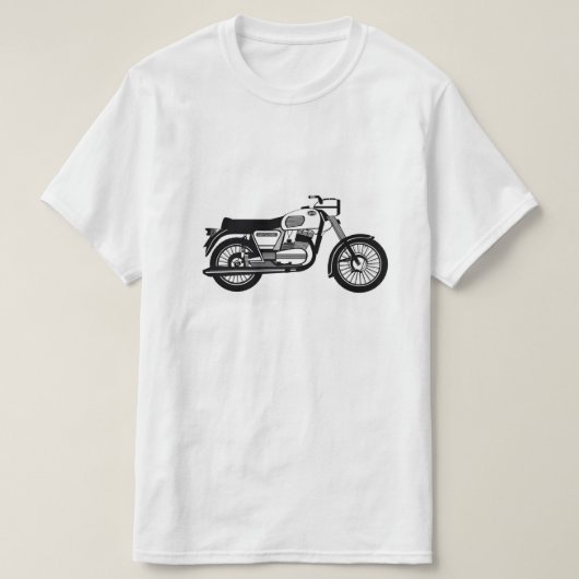 KLASSIEKE YEZDI 350 T-SHIRT (Design voorkant)