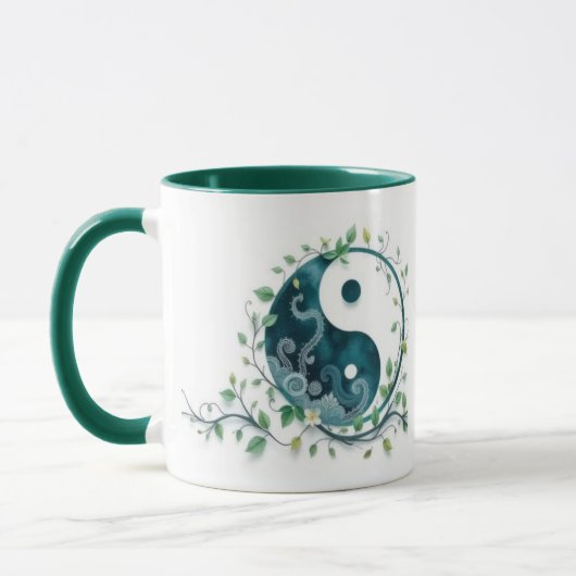 Klassieke Yin Yang ☯️ Balance Cup Mok (Links)