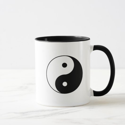 klassieke yin~yang koffiemok mok (Rechts)
