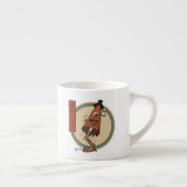 Klassieke Yokai Karakasa-obake - Japanse folklore Espresso Kop (Rechts)