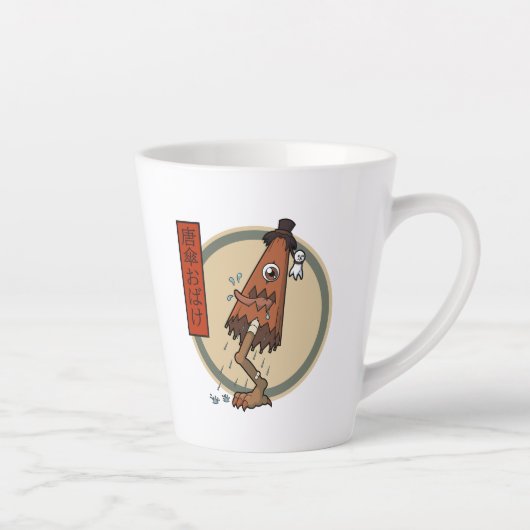 Klassieke Yokai Karakasa-obake - Japanse folklore Latte Mok (Rechts)