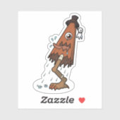 Klassieke Yokai Karakasa-obake - Japanse folklore Sticker (Vel)