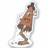 Klassieke Yokai Karakasa-obake - Japanse folklore Sticker (Voorkant)