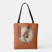 Klassieke Yokai Karakasa-obake - Japanse folklore Tote Bag (Achterkant)