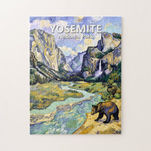 Klassieke Yosemite El Capitan Bear Tunnel View Sch Legpuzzel