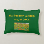 Klassieke Yosemite kaart  Accent Kussen (Achterkant)