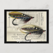 Klassieke zalmvlucht op kaart (Voorkant)