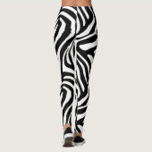 Klassieke Zebra Stripes Leggings (Achterkant)